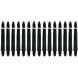 Nylon The Original + Ring Short Schwarz 5er-Pack