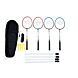 Badminton Netz Set für 4 Spieler