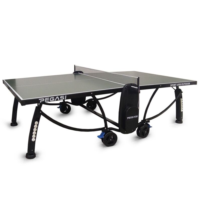 Tischtennisplatte Pegasi 1000 Outdoor Grün