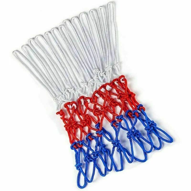 Pegasi Basketballnetz weiß/rot/blau 150gr.