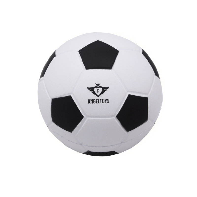 Fußball soft foam schwarz-weiß