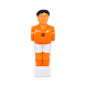 Kickertischpuppe Pegasi | Orange-weiß | 15.8