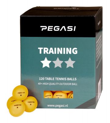 Pegasi 1-Stern Tischtennisbälle 120Stk. Orange