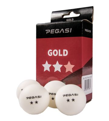 Pegasi 2 Stern Tischtennisbälle 6Stk. Weiß