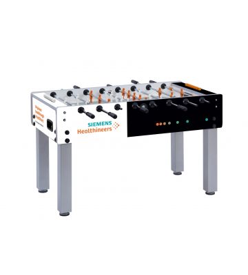 Bedruckter Kickertisch Garlando | G-500 Pure White 