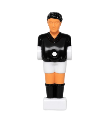 Kickertischpuppe Pegasi | Schwarz-weiß | 12.7