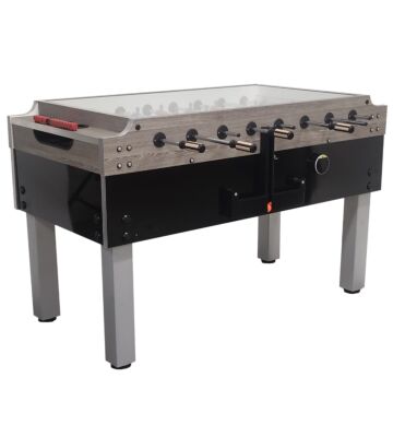 Kickertisch Garlando | Olympic Silver | Cashless | Glasplatte