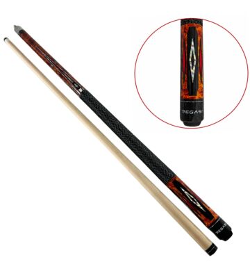 Premium Billardqueue Pegasi 146cm 2-teilig Gelb