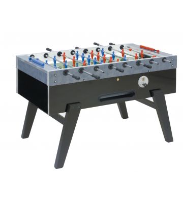 Kickertisch Garlando | Maracana Schwartz | Münzeinsatz