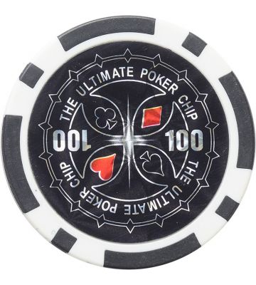 Ultimativer Pokerchip 11,5g - Wert 100 - 25Stk.