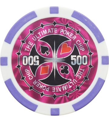 Ultimativer Pokerchip 11,5g - Wert 500 - 25Stk.