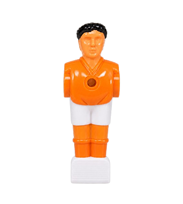 Kickertischpuppe Pegasi | Orange-weiß | 15.8