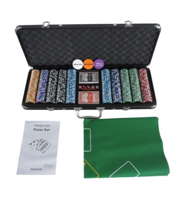 Pegasi Pokerset 500 Chips Koffer Ultimate Value