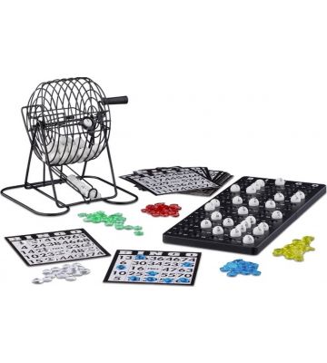 Pegasi bingomolen set – zwart metaal 