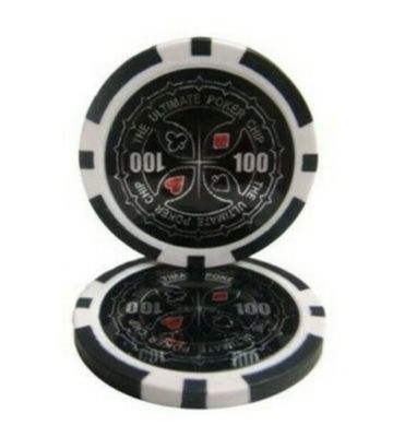 Ultimativer Pokerchip 11,5g - Wert 100 - 25Stk.