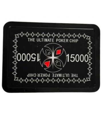 Ultimate Poker Plakette 16 g – Wert 15.000 – 10 Stück.