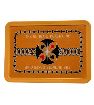 Ultimate Poker Plaque 16g – Wert 25000 – 10 Stück.
