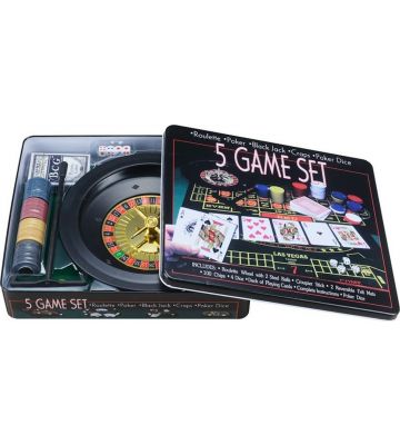 Pegasi 5-in-1 Casino-Set