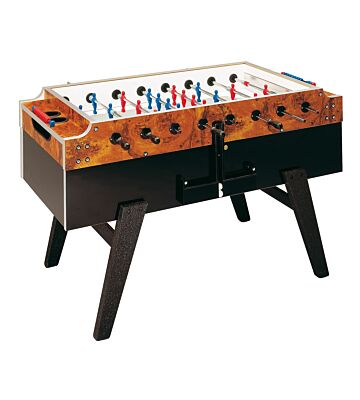 Kickertisch Garlando | Olympic Blind Side | Glasplatte | Briar Wood