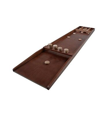 Deluxe Wettbewerb Shuffleboard Buchenholz 200cm