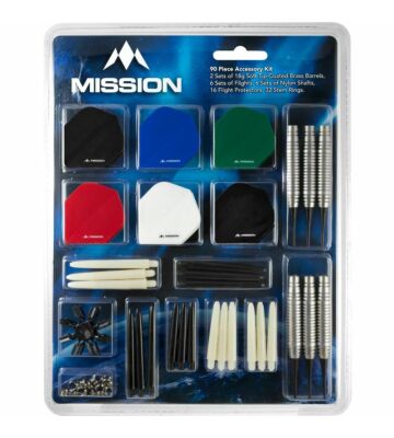 Softtip Darts Zubehör Kit 90 Mission