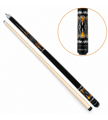 Pegasi Classic Billardqueue 146cm 2-teilig Black Hawk
