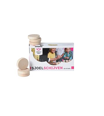 Satz Shuffleboard-Scheiben Birkenholz 30pcs.