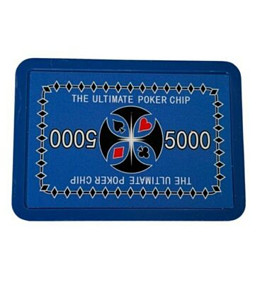 Ultimate Poker Plaque 16g – Wert 5000 – 10 Stück.