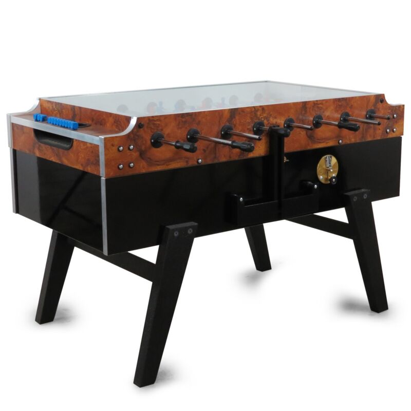 Kickertisch Garlando | Olympic | Münzeinsatz | Glasplatte