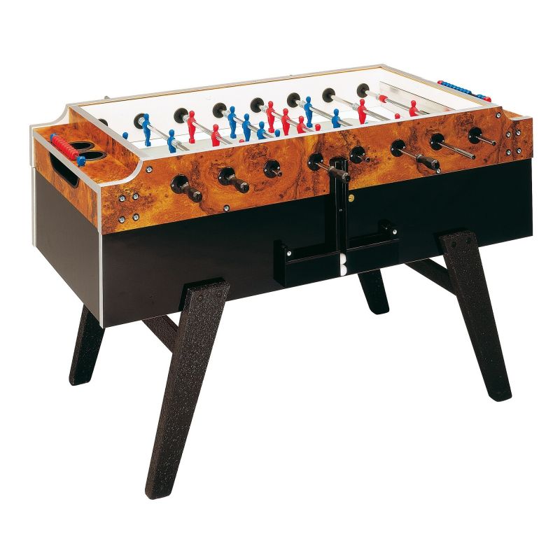 Kickertisch Garlando | Olympic Blind Side | Glasplatte | Briar Wood