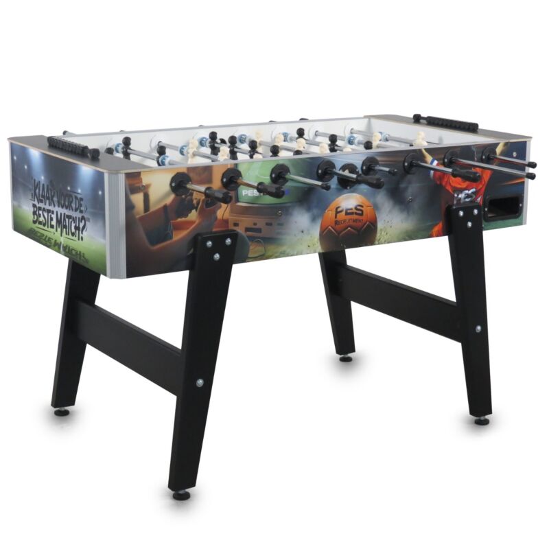 Bedruckter Kickertisch Deutscher Meister | Profi | Schwarz