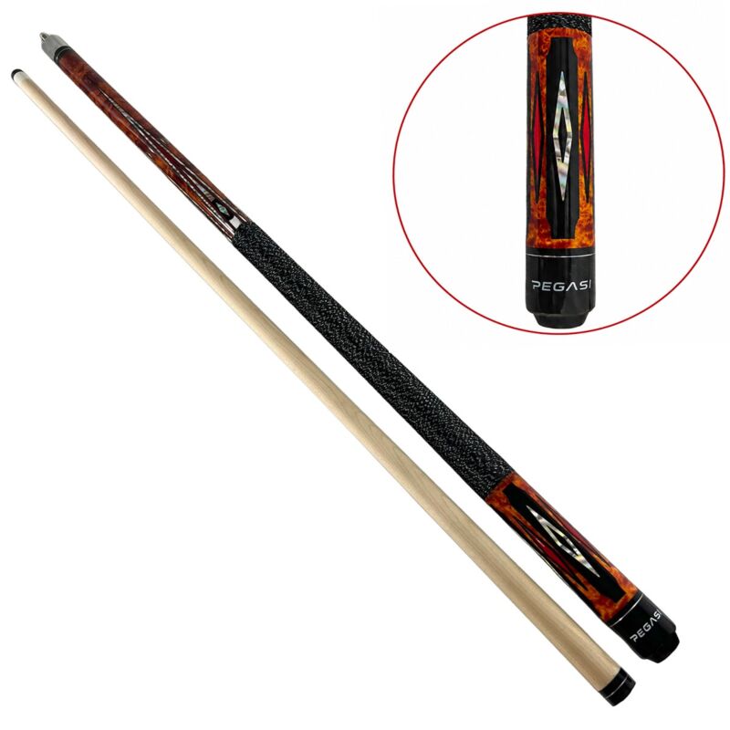 Premium Billardqueue Pegasi 146cm 2-teilig Gelb
