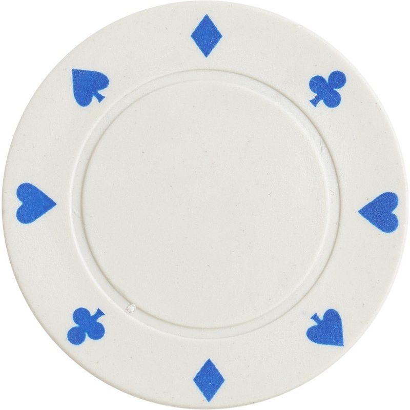 Pegasi Pokerchip 4g weiß - 25Stk.