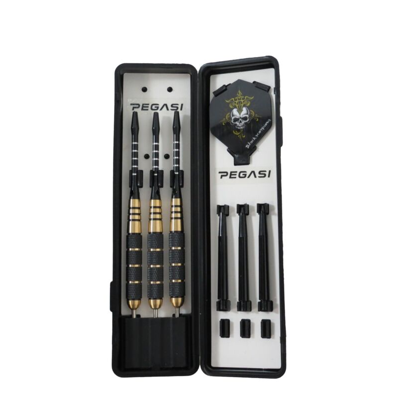 Pegasi Dartpfeile Set 22 g Golden Skull