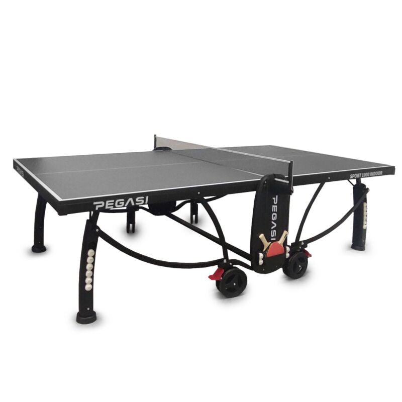 Tischtennisplatte Pegasi 1000 Indoor Schwarz