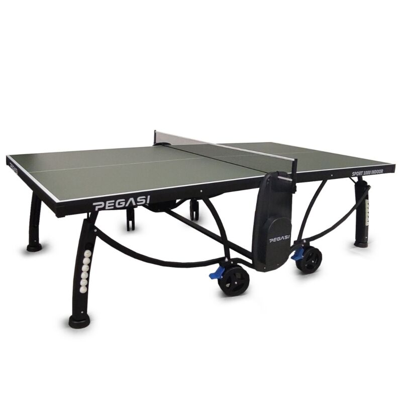 Tischtennisplatte Pegasi 1000 Indoor Grün