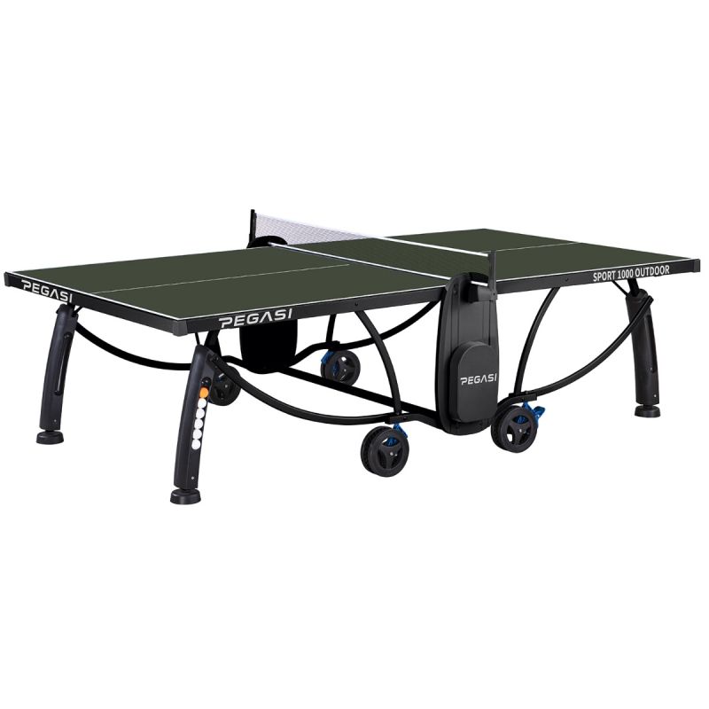 Tischtennisplatte Pegasi 1000 Outdoor Grün