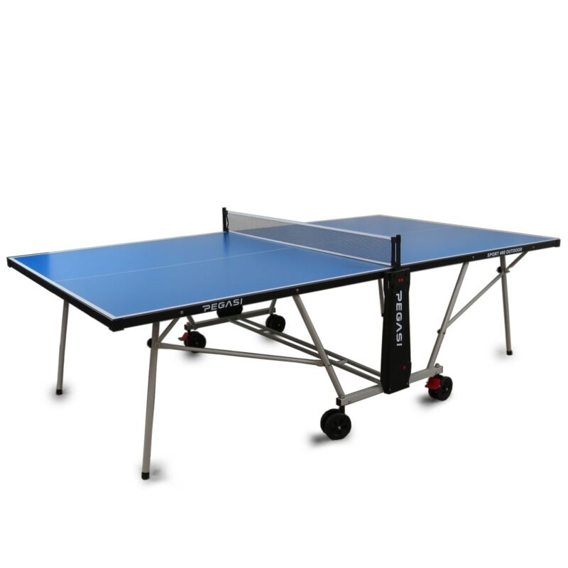 Tischtennisplatte Pegasi 400 Outdoor Blau
