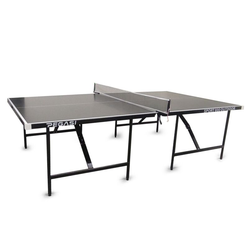 Tischtennisplatte Pegasi Sport 600 Outdoor Schwarz