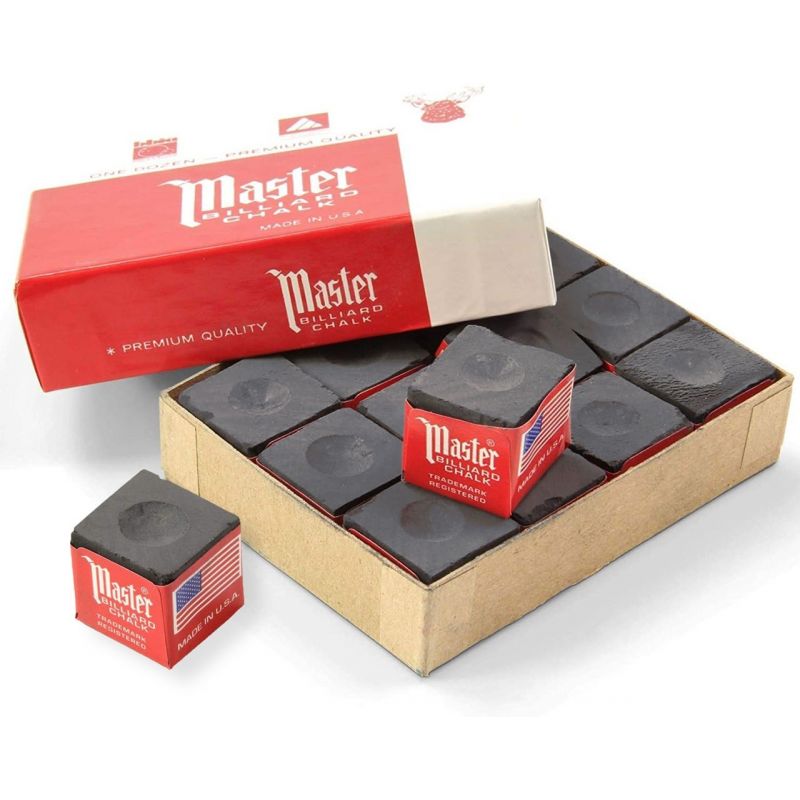 Master Billardkreide Schwarz