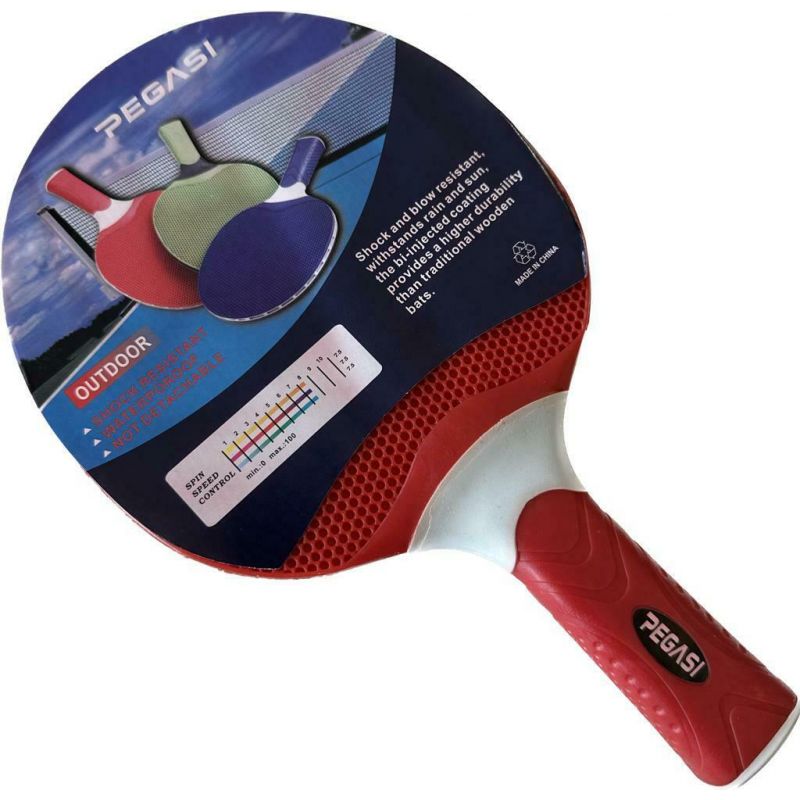 Pegasi Tischtennisschläger Outdoor Rot