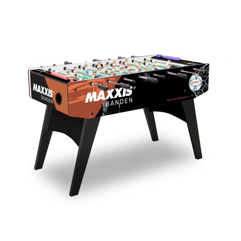 Bedruckter Kickertisch Garlando | F-20 Wood | Zusammenklappbar