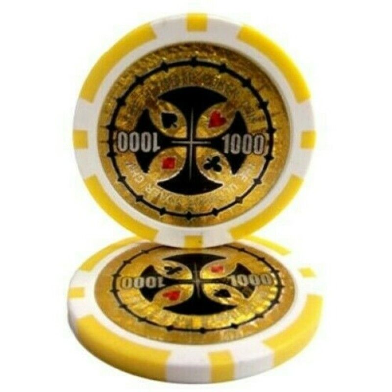 Ultimativer Pokerchip 11,5g - Wert 1000 - 25Stk.