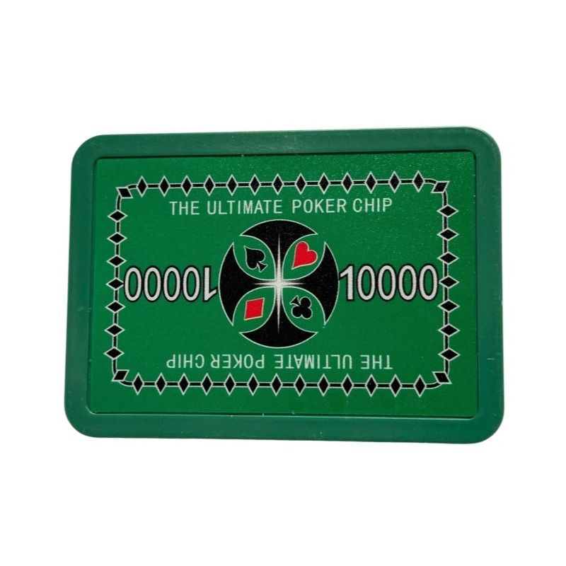 Ultimate Poker Plakette 16 g – Wert 10.000 – 10 Stück.