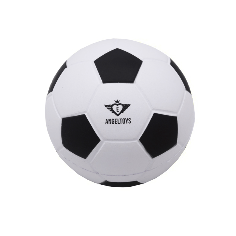 Fußball soft foam schwarz-weiß